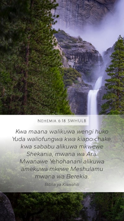 Nehemia 6:18 SWHULB Bible Verse Image
