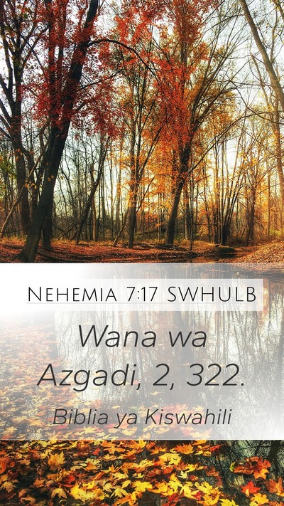 Nehemia 7:17 SWHULB Bible Verse Image