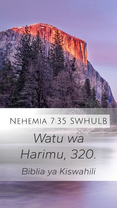 Nehemia 7:35 SWHULB Bible Verse Image