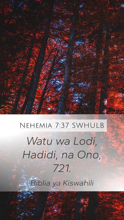 Nehemia 7:37 SWHULB Bible Verse Image