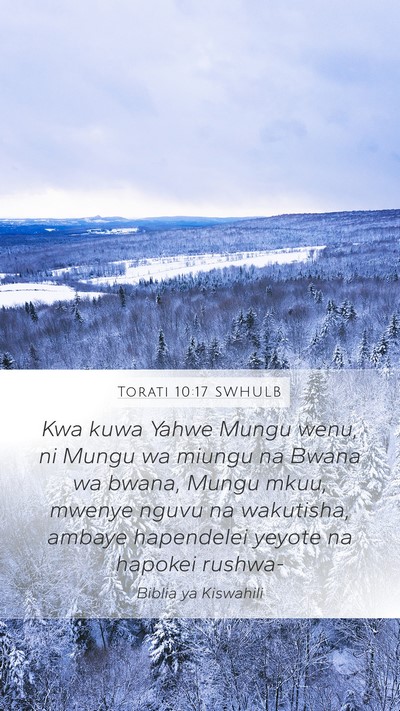 Torati 10:17 SWHULB Bible Verse Image
