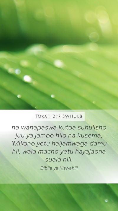 Torati 21:7 SWHULB Bible Verse Image