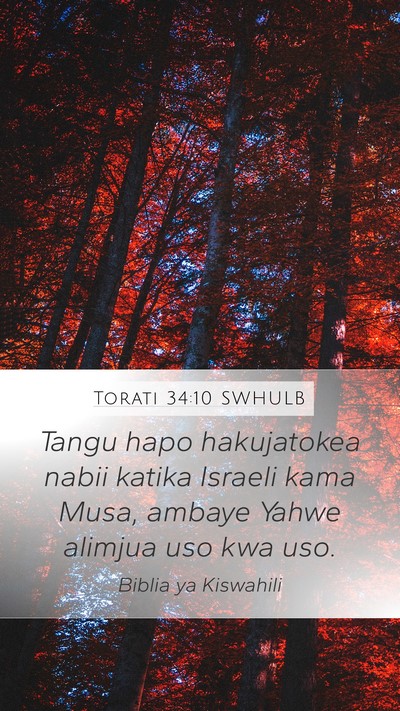 Torati 34:10 SWHULB Bible Verse Image
