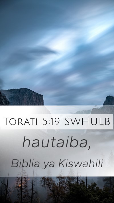Torati 5:19 SWHULB Bible Verse Image