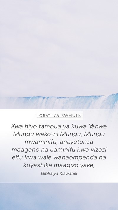Torati 7:9 SWHULB Bible Verse Image