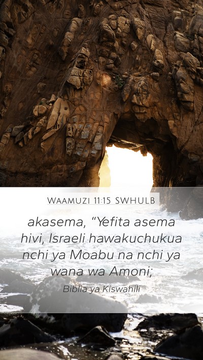 Waamuzi 11:15 SWHULB Bible Verse Image