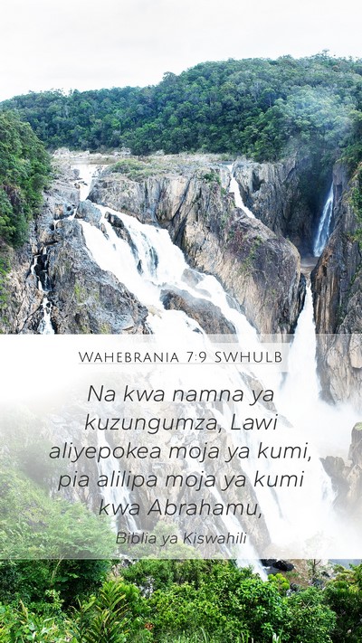 Wahebrania 7:9 SWHULB Bible Verse Image