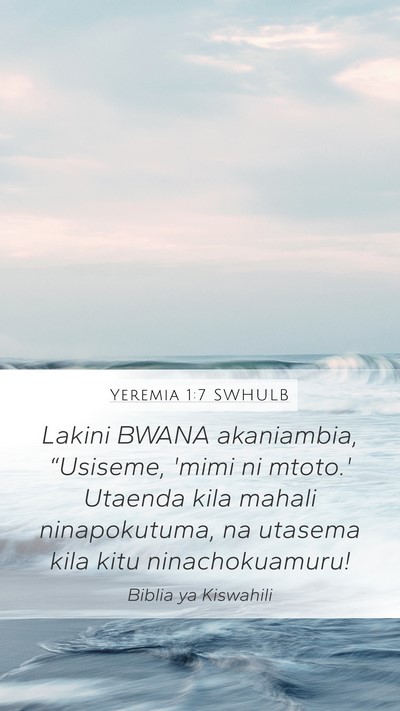 Yeremia 1:7 SWHULB Bible Verse Image