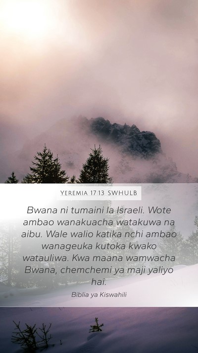 Yeremia 17:13 SWHULB Bible Verse Image
