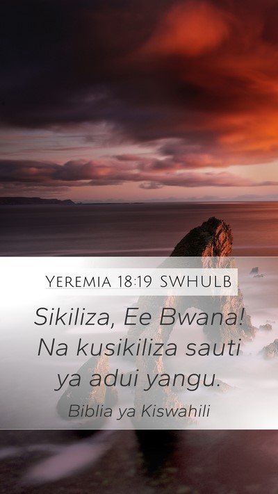 Yeremia 18:19 SWHULB Bible Verse Image