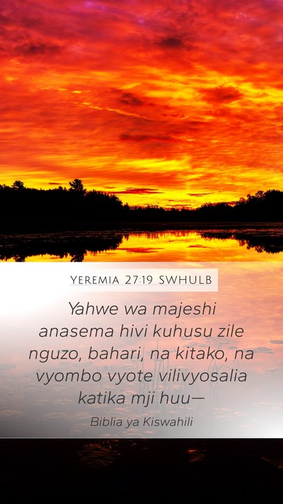 Yeremia 27:19 SWHULB Bible Verse Image