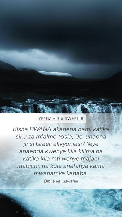 Yeremia 3:6 SWHULB Bible Verse Image