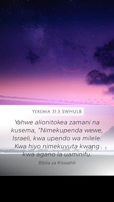 Yeremia 31:3 SWHULB Bible Verse Image