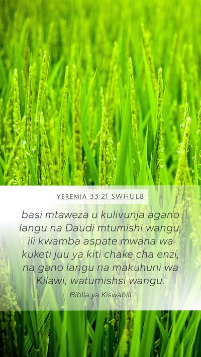 Yeremia 33:21 SWHULB Bible Verse Image
