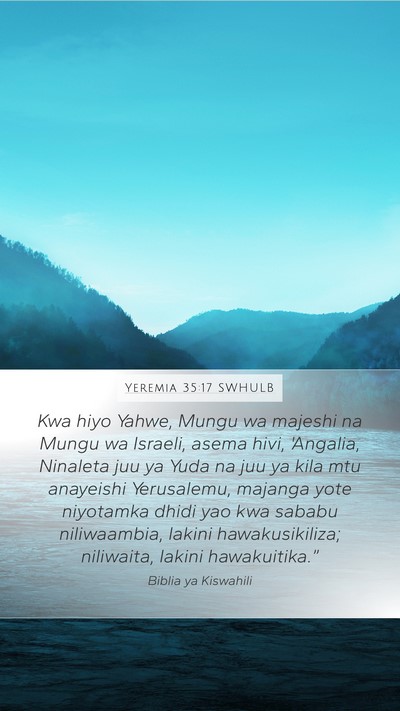 Yeremia 35:17 SWHULB Bible Verse Image