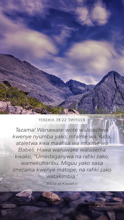 Yeremia 38:22 SWHULB Bible Verse Image