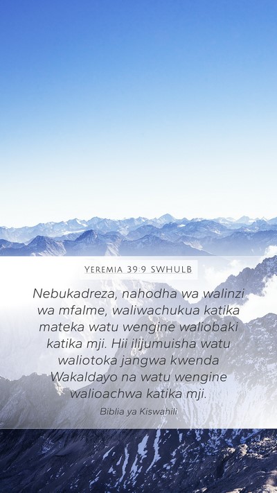 Yeremia 39:9 SWHULB Bible Verse Image