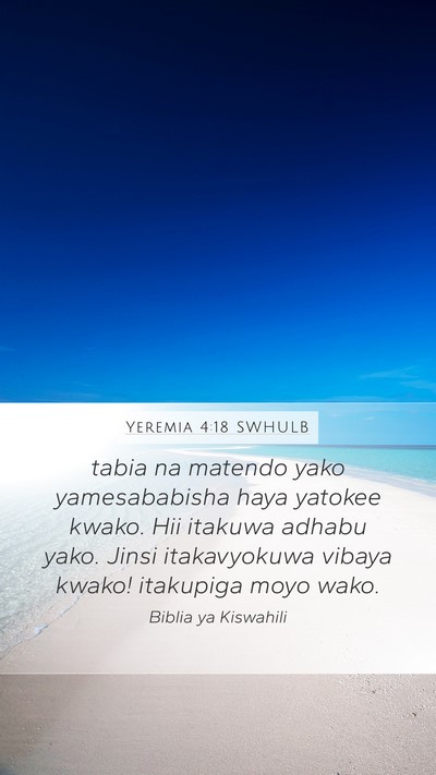 Yeremia 4:18 SWHULB Bible Verse Image