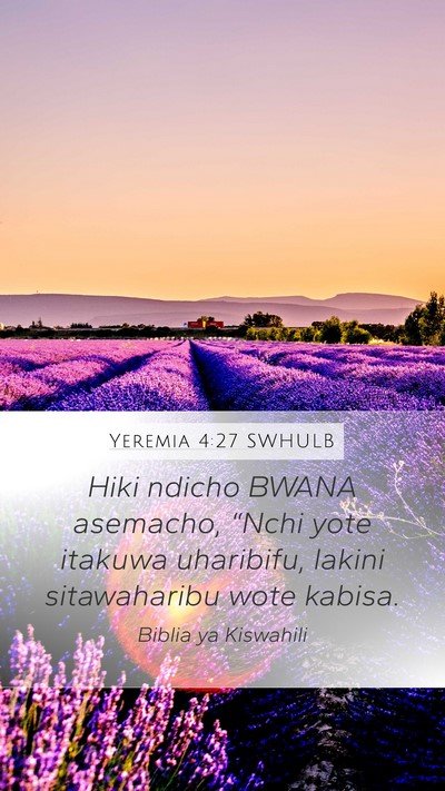 Yeremia 4:27 SWHULB Bible Verse Image