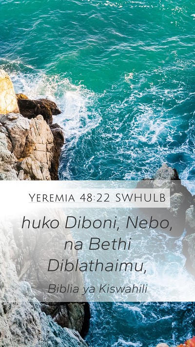 Yeremia 48:22 SWHULB Bible Verse Image