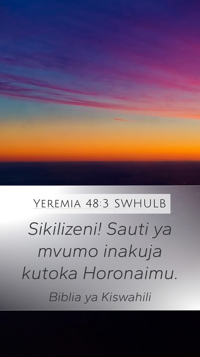 Yeremia 48:3 SWHULB Bible Verse Image
