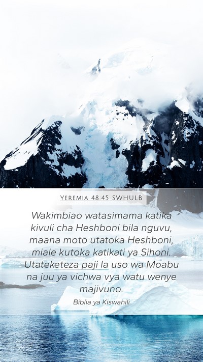 Yeremia 48:45 SWHULB Bible Verse Image