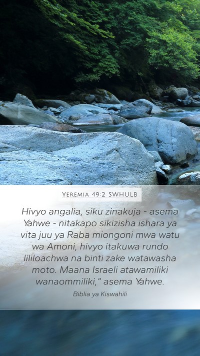 Yeremia 49:2 SWHULB Bible Verse Image