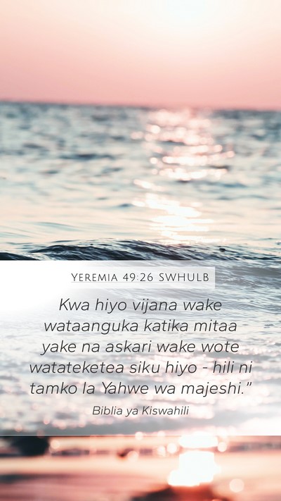 Yeremia 49:26 SWHULB Bible Verse Image