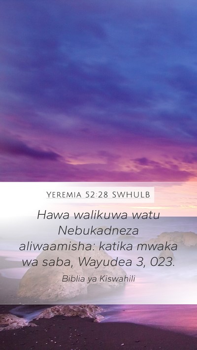Yeremia 52:28 SWHULB Bible Verse Image
