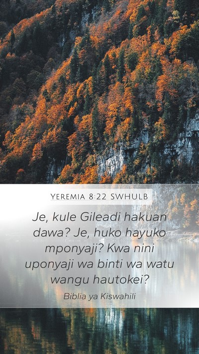 Yeremia 8:22 SWHULB Bible Verse Image