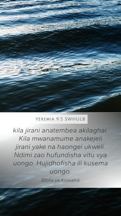Yeremia 9:5 SWHULB Bible Verse Image