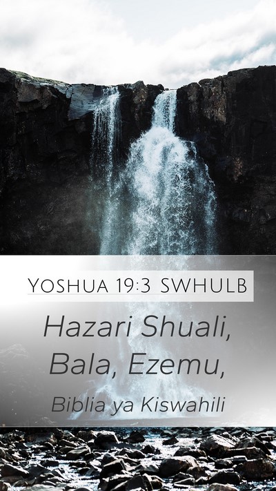 Yoshua 19:3 SWHULB Bible Verse Image