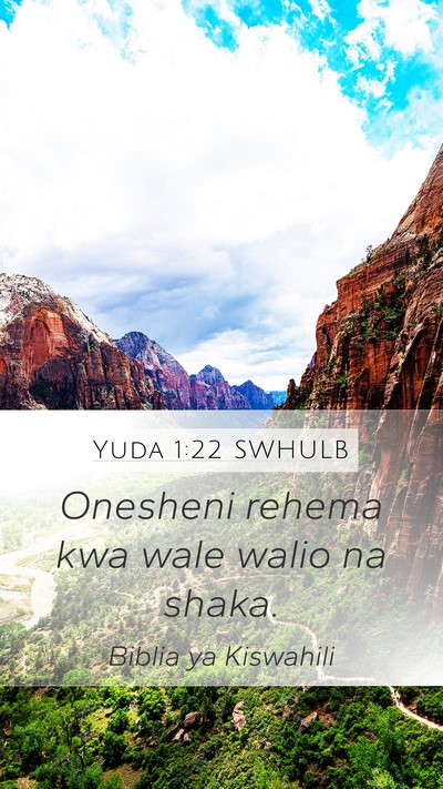 Yuda 1:22 SWHULB Bible Verse Image
