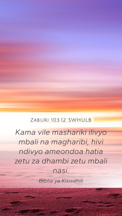 Zaburi 103:12 SWHULB Bible Verse Image