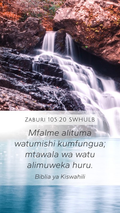 Zaburi 105:20 SWHULB Bible Verse Image