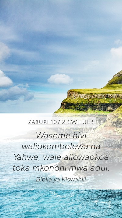 Zaburi 107:2 SWHULB Bible Verse Image