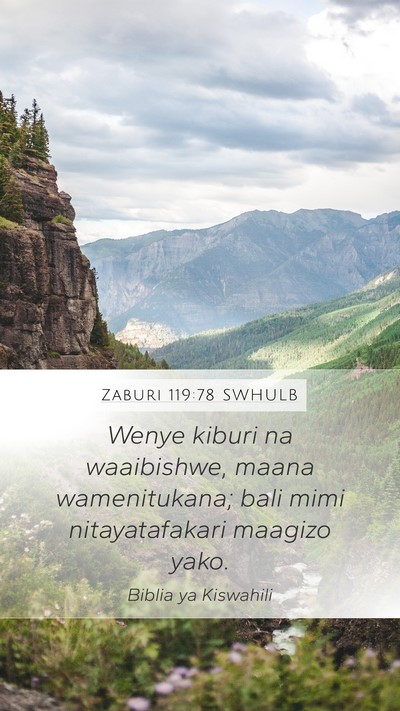Zaburi 119:78 SWHULB Bible Verse Image
