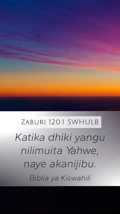 Zaburi 120:1 SWHULB Bible Verse Image