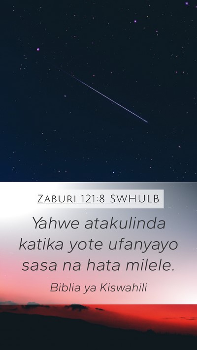Zaburi 121:8 SWHULB Bible Verse Image