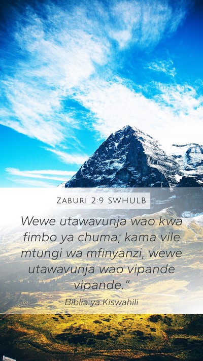 Zaburi 2:9 SWHULB Bible Verse Image