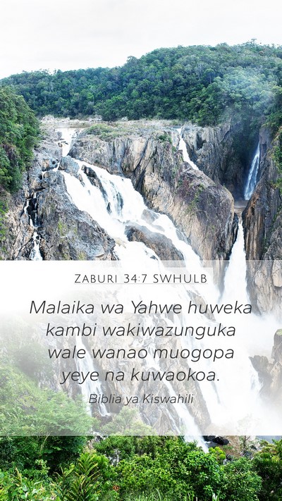 Zaburi 34:7 SWHULB Bible Verse Image