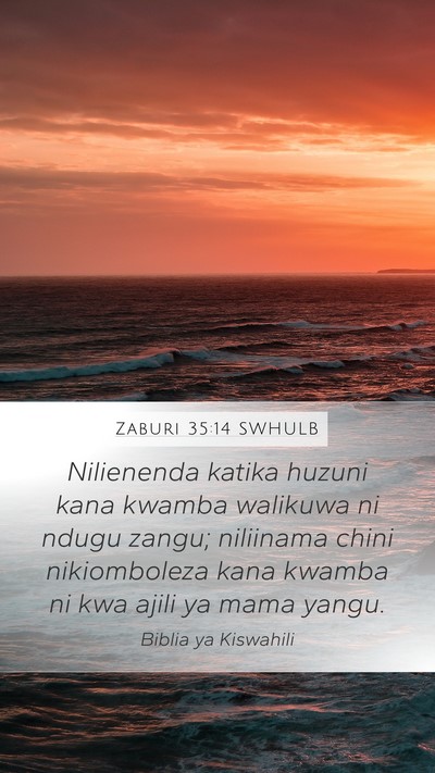 Zaburi 35:14 SWHULB Bible Verse Image