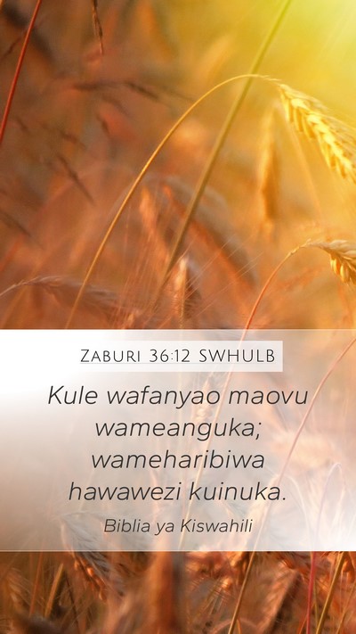 Zaburi 36:12 SWHULB Bible Verse Image