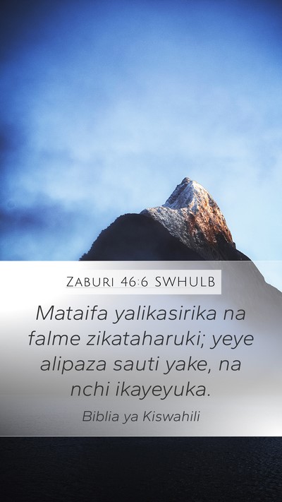 Zaburi 46:6 SWHULB Bible Verse Image