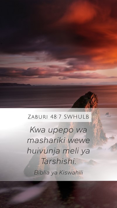 Zaburi 48:7 SWHULB Bible Verse Image