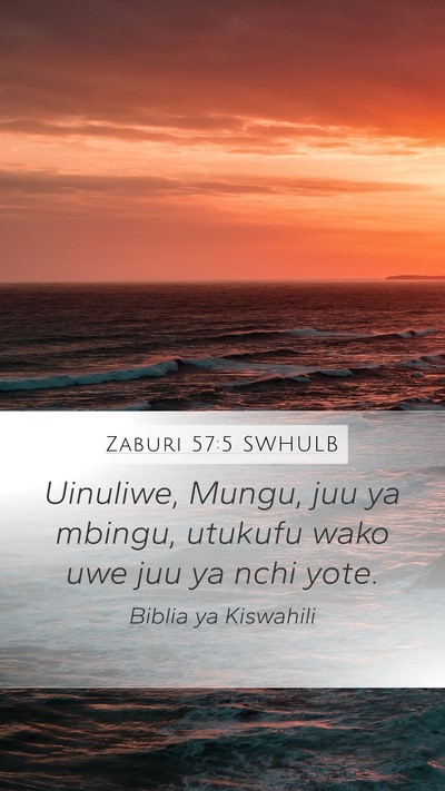 Zaburi 57:5 SWHULB Bible Verse Image