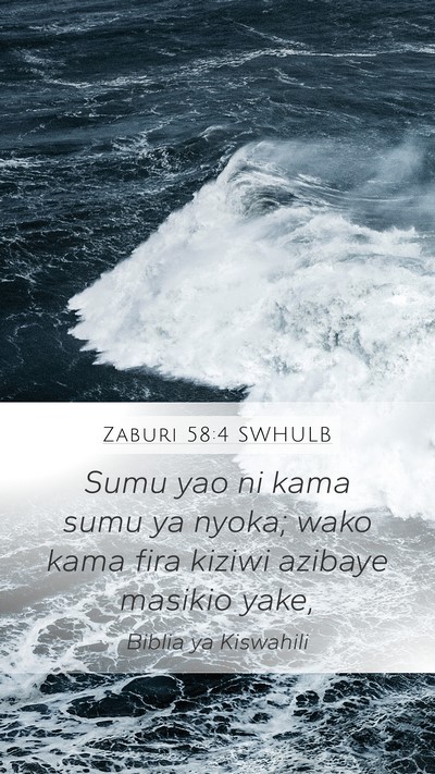 Zaburi 58:4 SWHULB Bible Verse Image