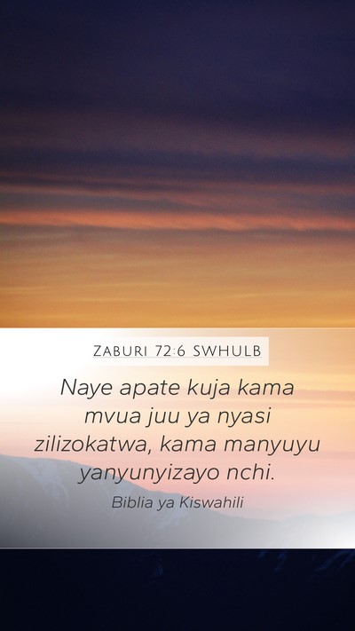 Zaburi 72:6 SWHULB Bible Verse Image