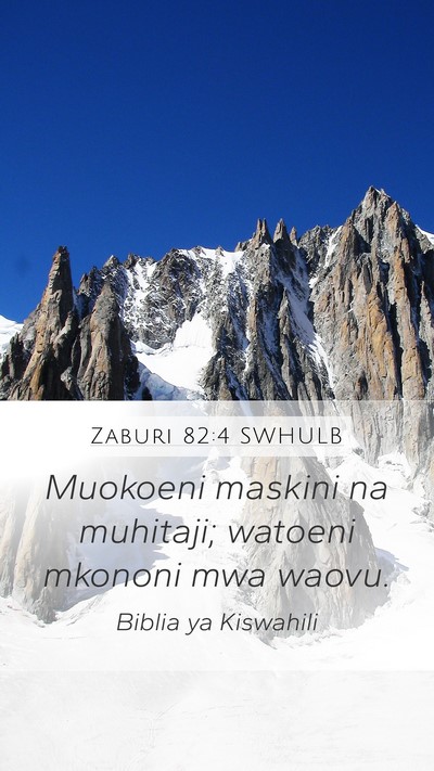 Zaburi 82:4 SWHULB Bible Verse Image