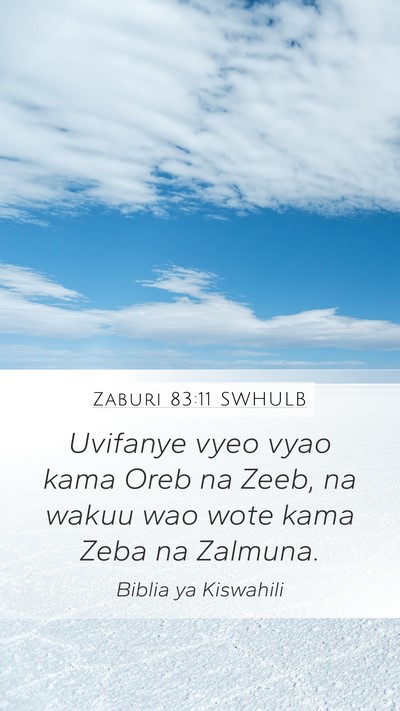 Zaburi 83:11 SWHULB Bible Verse Image